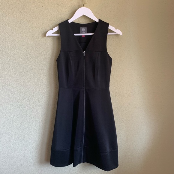 NWOT VINCE CAMUTO Zip Fit & Flare Dress - Picture 3 of 8